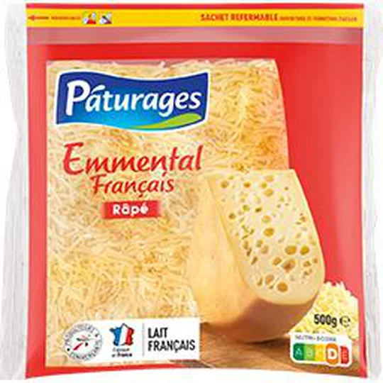 Emmental français râpé