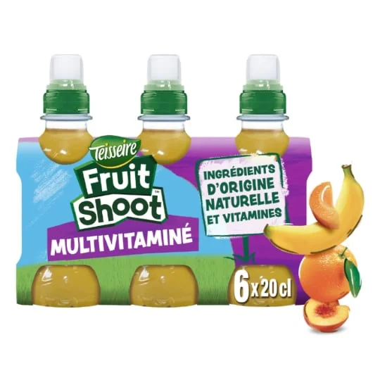 Boisson aux fruits multivitaminé Fruit Shoot