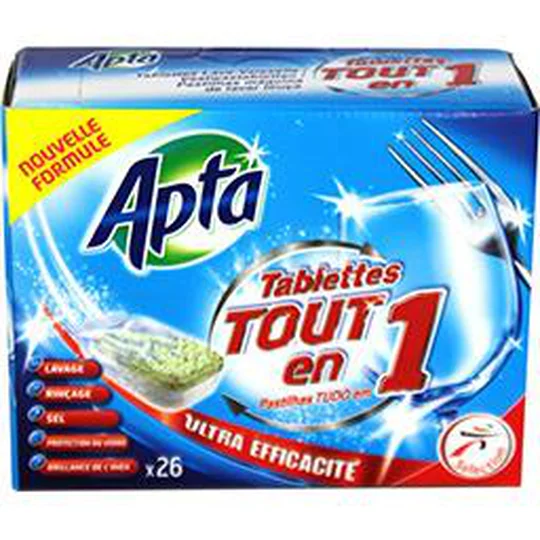 Tablettes lave-vaisselle tout en 1