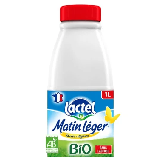 Lait Bio Sans lactose UHT Entier
