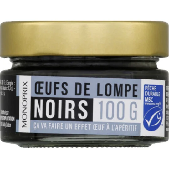 Oeufs lompes noir