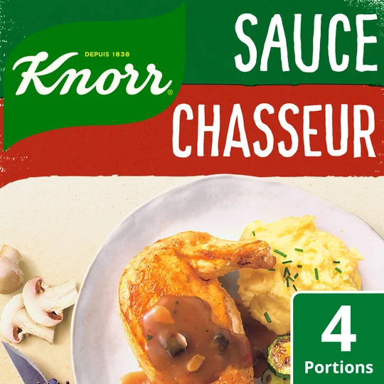 Sauce chasseur aux petits champignons