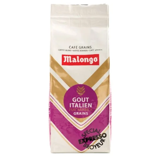 Café en grains goût italien