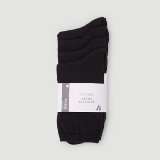 Chaussettes Basic Noir