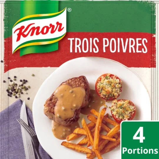 Sauce déshydratée 3 poivres