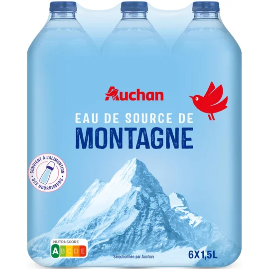 Eau de source de montagne