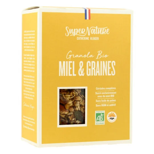 Granola Miel & Graines Bio