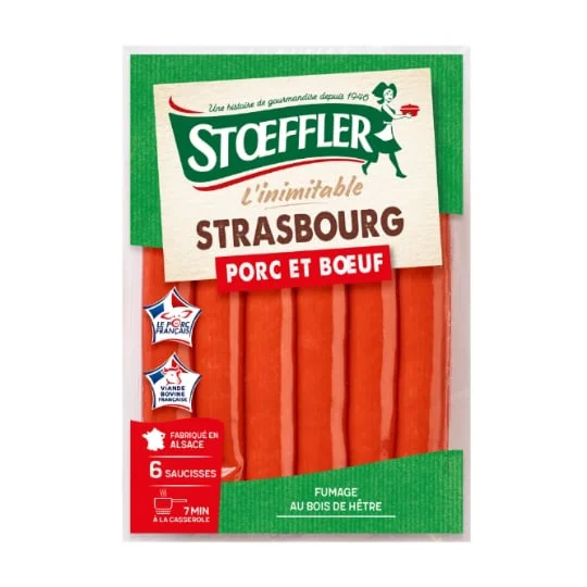 Saucisses La Strasbourg
