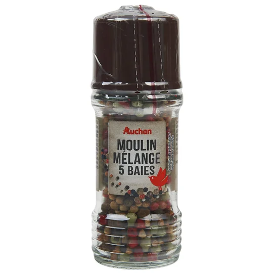 Mélange de 5 baies en moulin