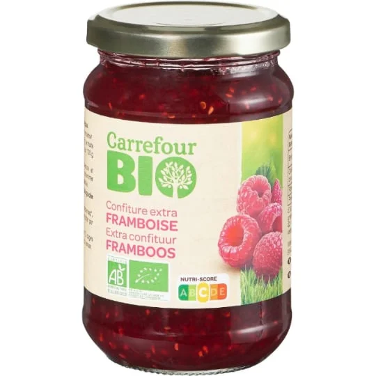 Confiture bio framboise