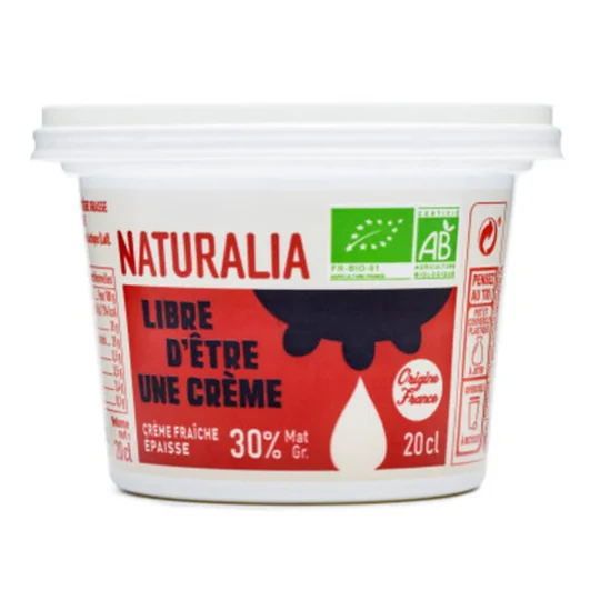 Crème Fraiche Épaisse Bio