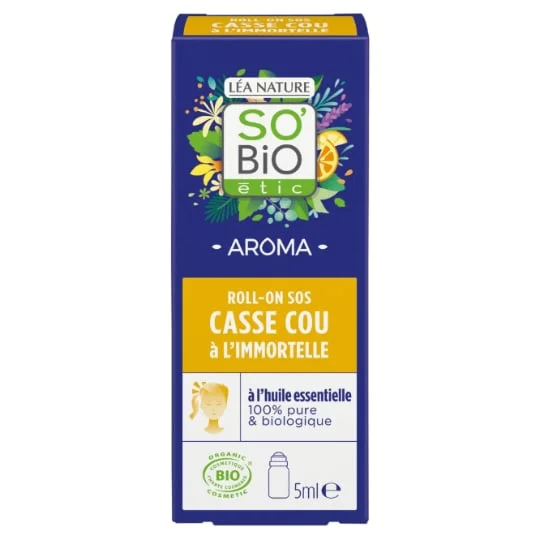 Huile Essentielle Roll-On SOS Immortelle Bleus et Bosses Bio