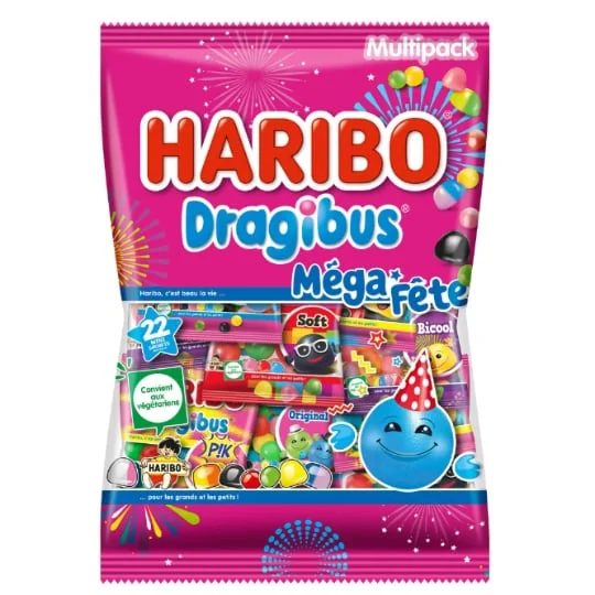 Bonbons dragibus mega fete