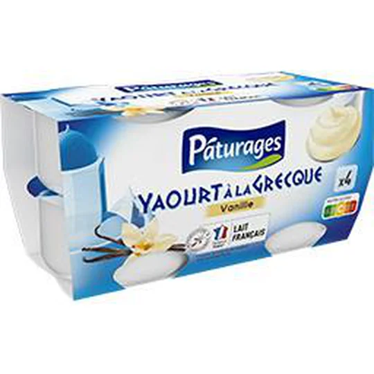 Yaourt à la grecque vanille