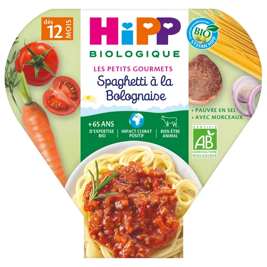 Spaghetti Bio A la bolognaise 12 mois