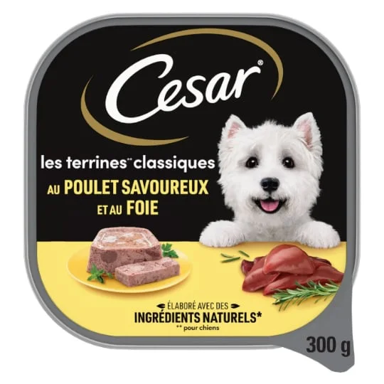 Pâtée pour chien au poulet