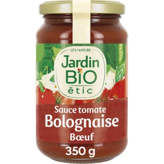 Sauce tomate bolognaise au boeuf Bio