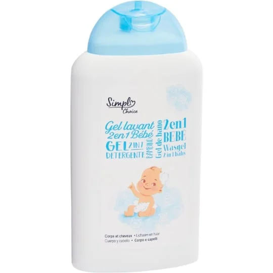 Gel lavant bébé 2 en 1 SIMPL CHOICE