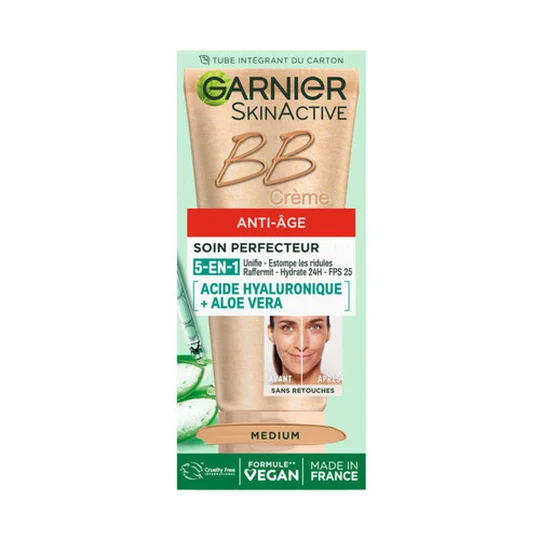 Skinactive BB Crème 5-en-1 Anti-âge teinte medium