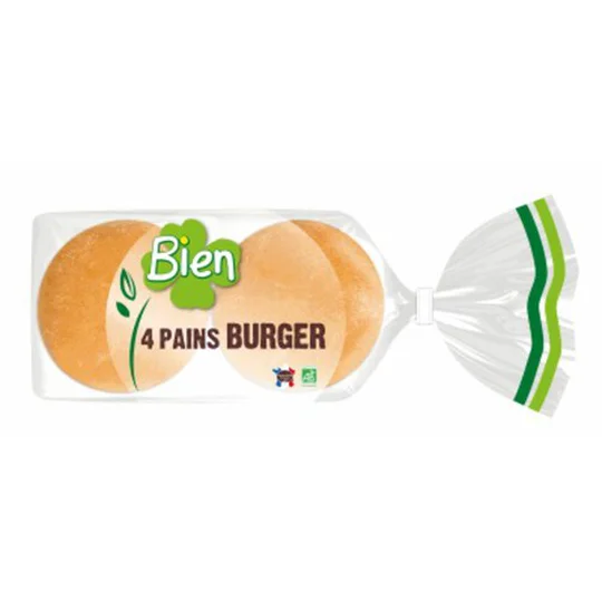 Pains Burger Bio x4