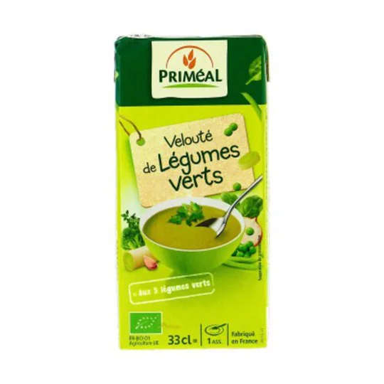 Velouté De Légumes Verts  Bio