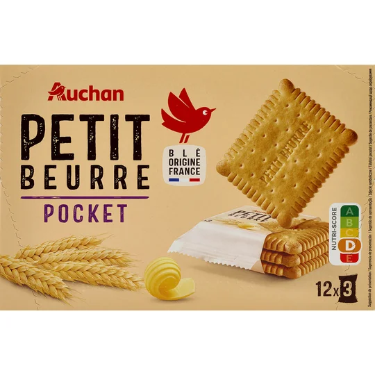 Biscuits petit beurre, sachets fraîcheur
