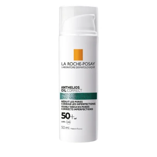 Crème Visage Solaire Anthelios Oil SPF50+
