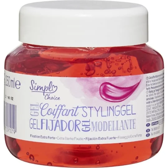 Gel Coiffant coiffant fixation extra forte