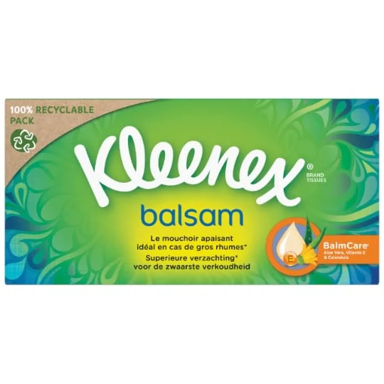 Mouchoirs Soins Balsam