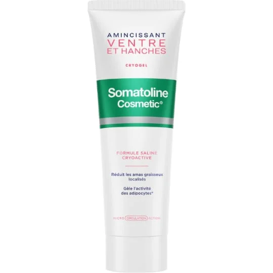 Gel soin corps amincissant ventre et hanches cryogel