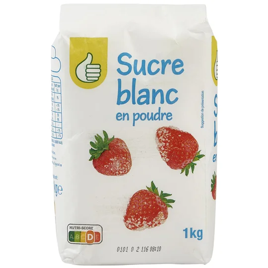 Sucre blanc en poudre