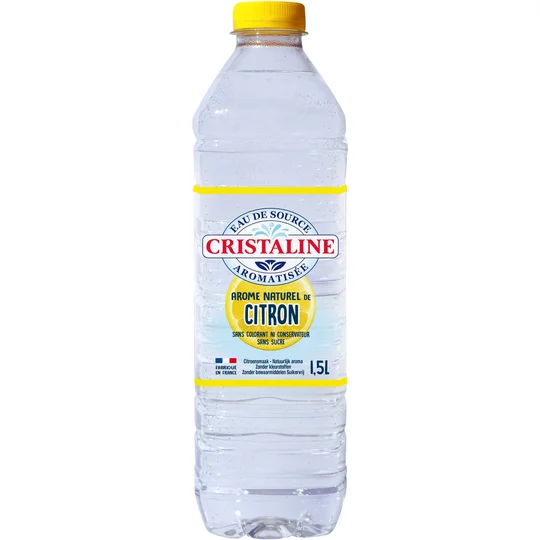 EAU de source aromatisée citron