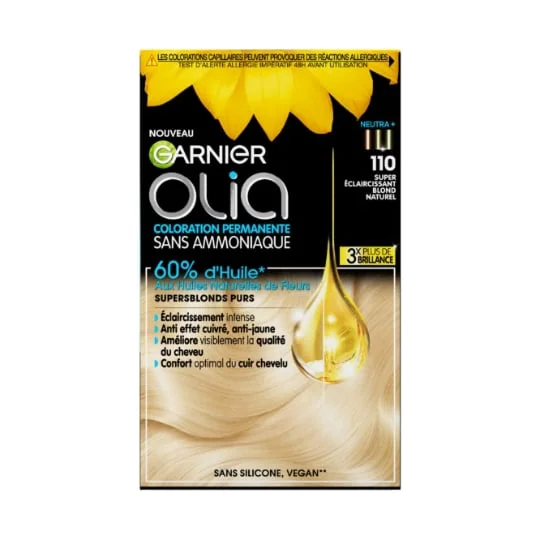 Coloration Cheveux Permanente Super Eclaircissant 110 Blond Naturel