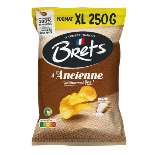 Chips à l'ancienne sel de Guérande