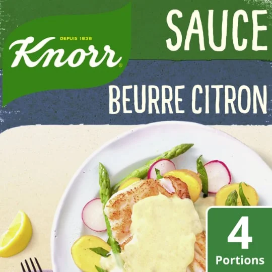 Sauce déshydratée beurre citron