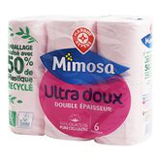 Papier toilette Rose - Ultra doux