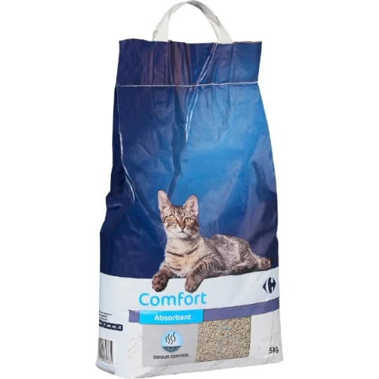 Litière pour chats comfort