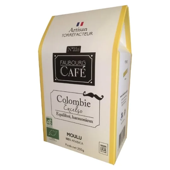 Café moulu bio Colombie
