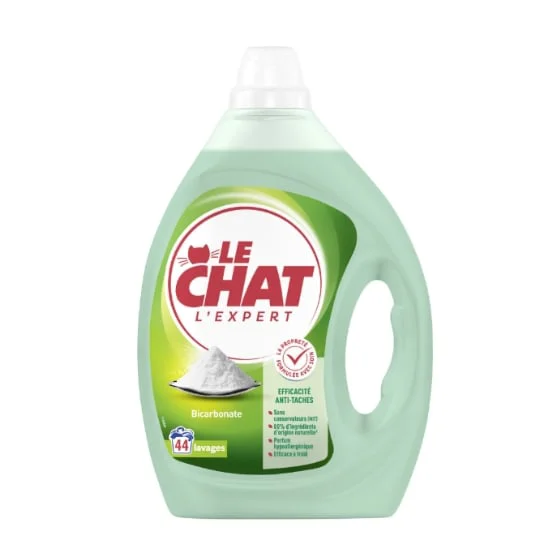 Lessive liquide au bicarbonate