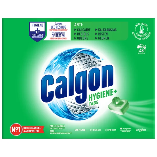 Tablettes anti-calcaire lave-linge