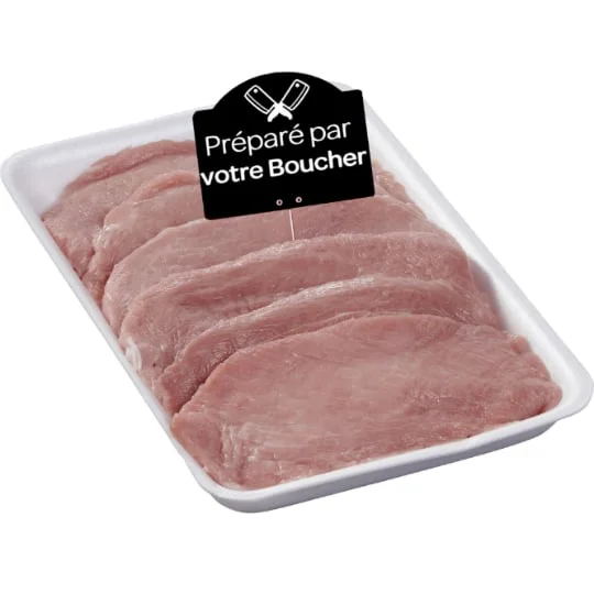Viande de Veau: Escalope*** à griller