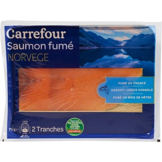 Saumon fumé de Norvège
