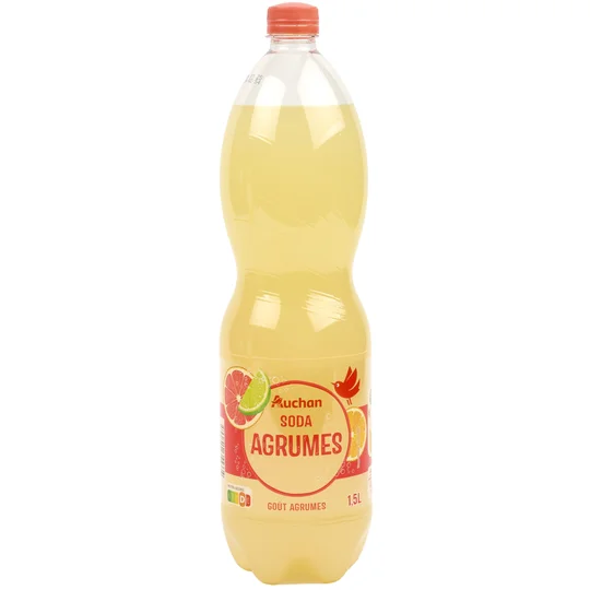 Soda saveur agrumes