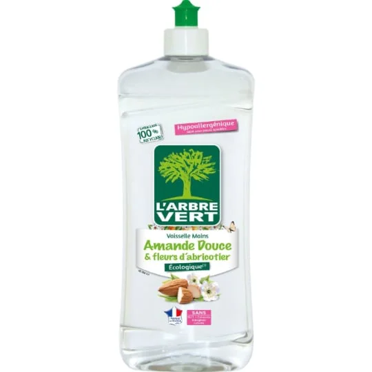 Liquide vaisselle amande douce et fleurs d'abricotier