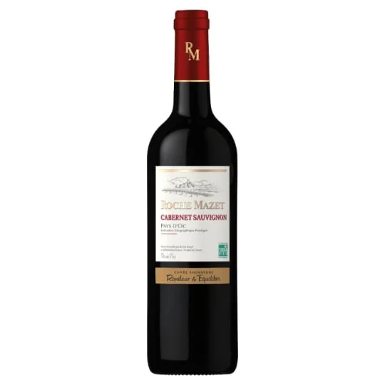 Vin Rouge Languedoc Roussillon I.G.P Pays d'OC CABERNET SAUVIGNON
