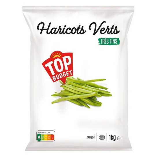 Haricots verts très fins