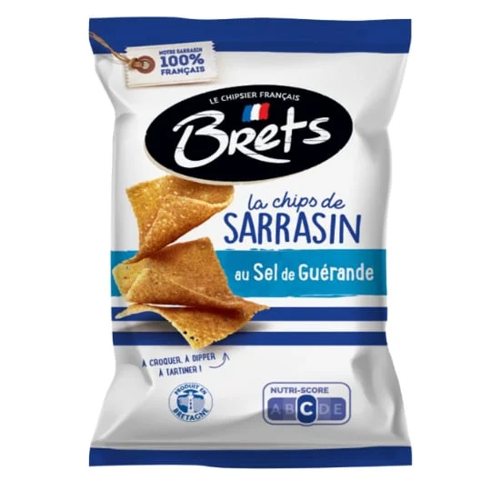 Chips de sarrasin au sel de Gerande