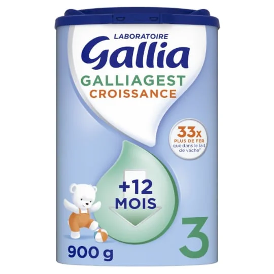 Lait bébé en poudre de croissance 3ème âge dès 12 mois gest Croissance
