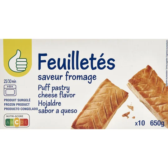 Feuilletés au fromage