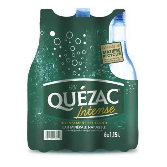 Eau gazeuse intense